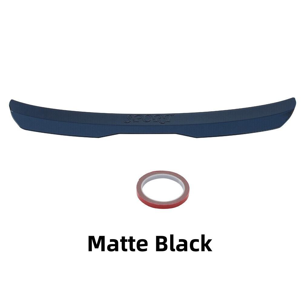 Задний спойлер на крышу хэтчбека, универсальный автомобильный спойлер, задний спойлер на крышу, крыло, декоративные полосы из АБС-пластика, подходят для хэтчбека