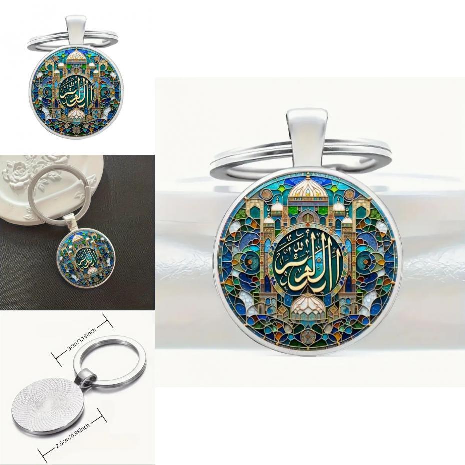 Zinc Alloy Palace Keyring Modern Minimalist Design For Commemorative Gifts