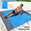 Lightweight Waterproof Beach Mat Sandproof Camping Mat Beach Blanket  For Travel Hiking Sports