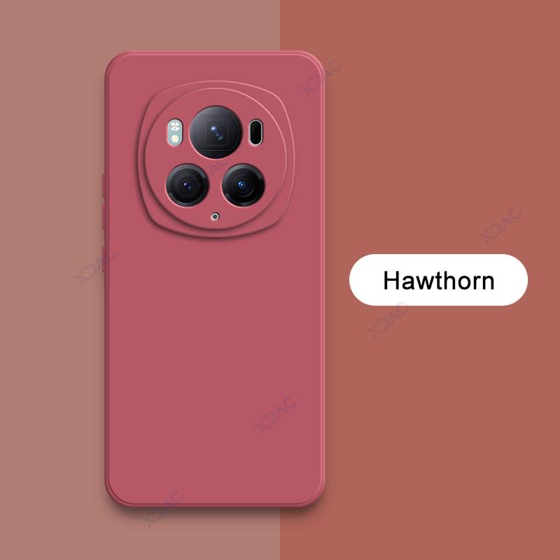 Square Liquid Silicone Phone Cases for Honor Magic 6 Pro Ultimate 5G Global Soft Camera Protective Back Cover Magic6 6Pro Shell