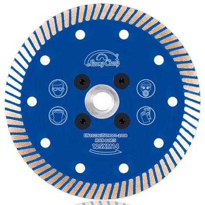 Алмазный отрезной диск 125 мм, отрезной диск по металлу 1 мм для мрамора, бетона, плитки, натурального камня, прочный отрезной диск M14