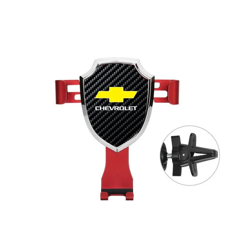 Для Chevrolet AVEO CAPTIVA Corvette IMPALA LACETTI Cavalier MALIBU Sail TRAX Автомобильный значок Держатель для мобильного телефона Крепление в дефлектор