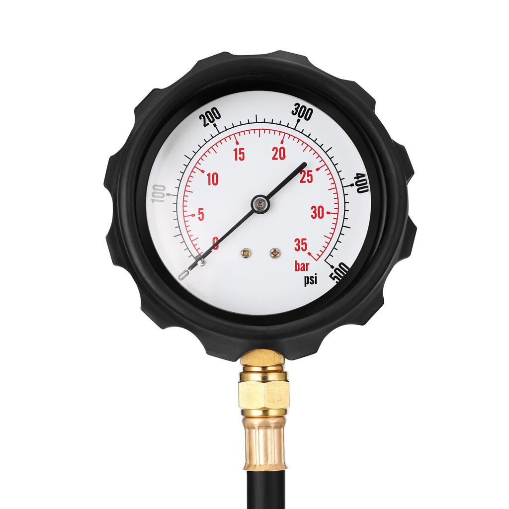 VT01052 12pcs Engine Oil Pressure Tester Diagnostic Testing Tool Cylinder Gauge Compression Gauge
