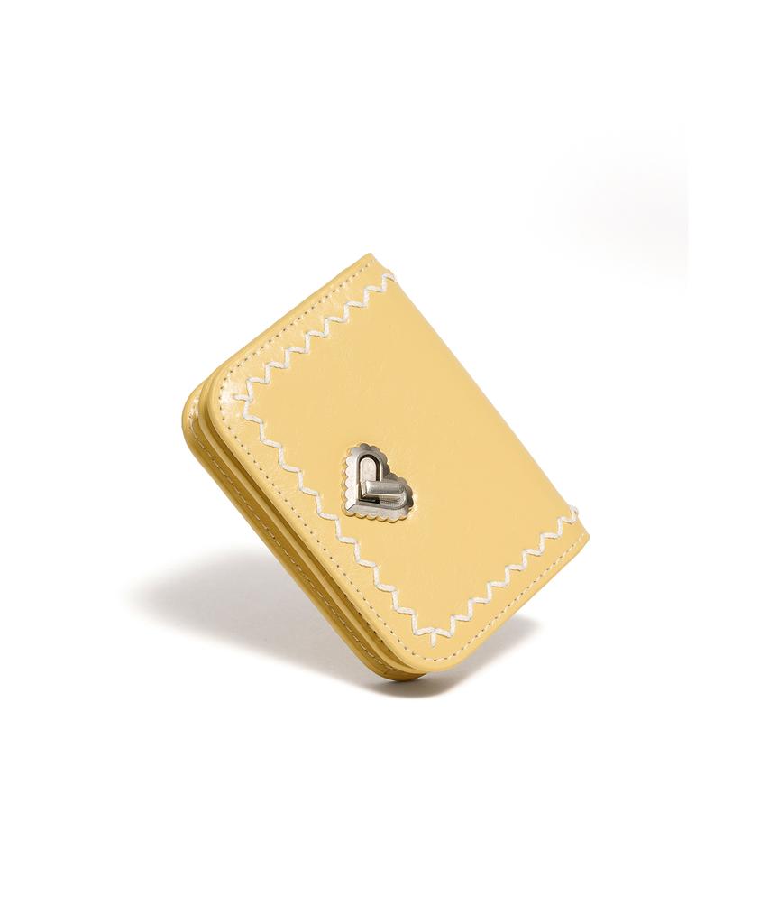 Lemasque Cookie Lock Компактный держатель для визиток Желтый