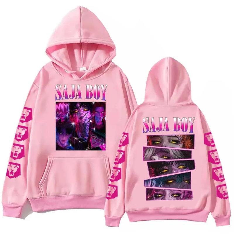 Kpop Demon Hunter Saja Boy Hoodie Harajuku