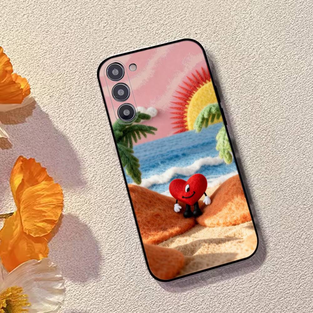 Hot Singer B-Bad Bunny Phone Case Silicone Soft For Samsung Galaxy A73,A72,A71,A70,A53,A52,A51