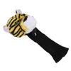 Golf Club Head Cover Plush Nylon Cute Tiger Head Protective Animal Golf Headcover for Golf Lovers Women Men