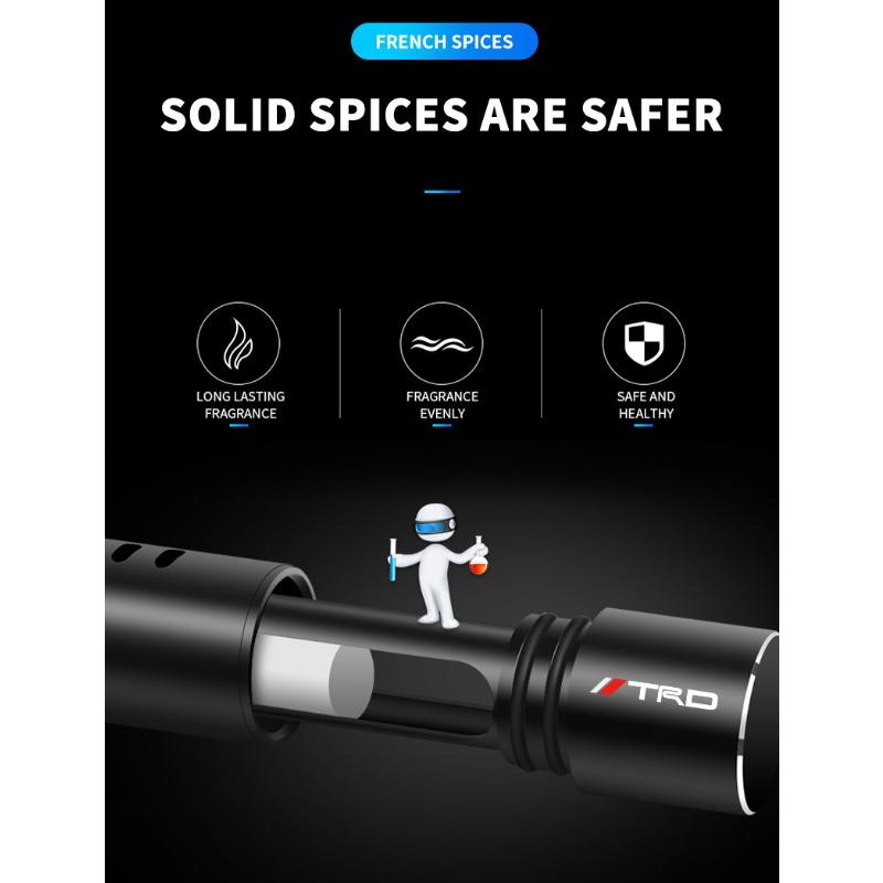 Auto Goods Car Air Freshener Outlet Air Vent Perfume Diffuser for Toyota Trd Gr Chr Corolla Yaris Rav4 E150 E120 Land Cruiser 200