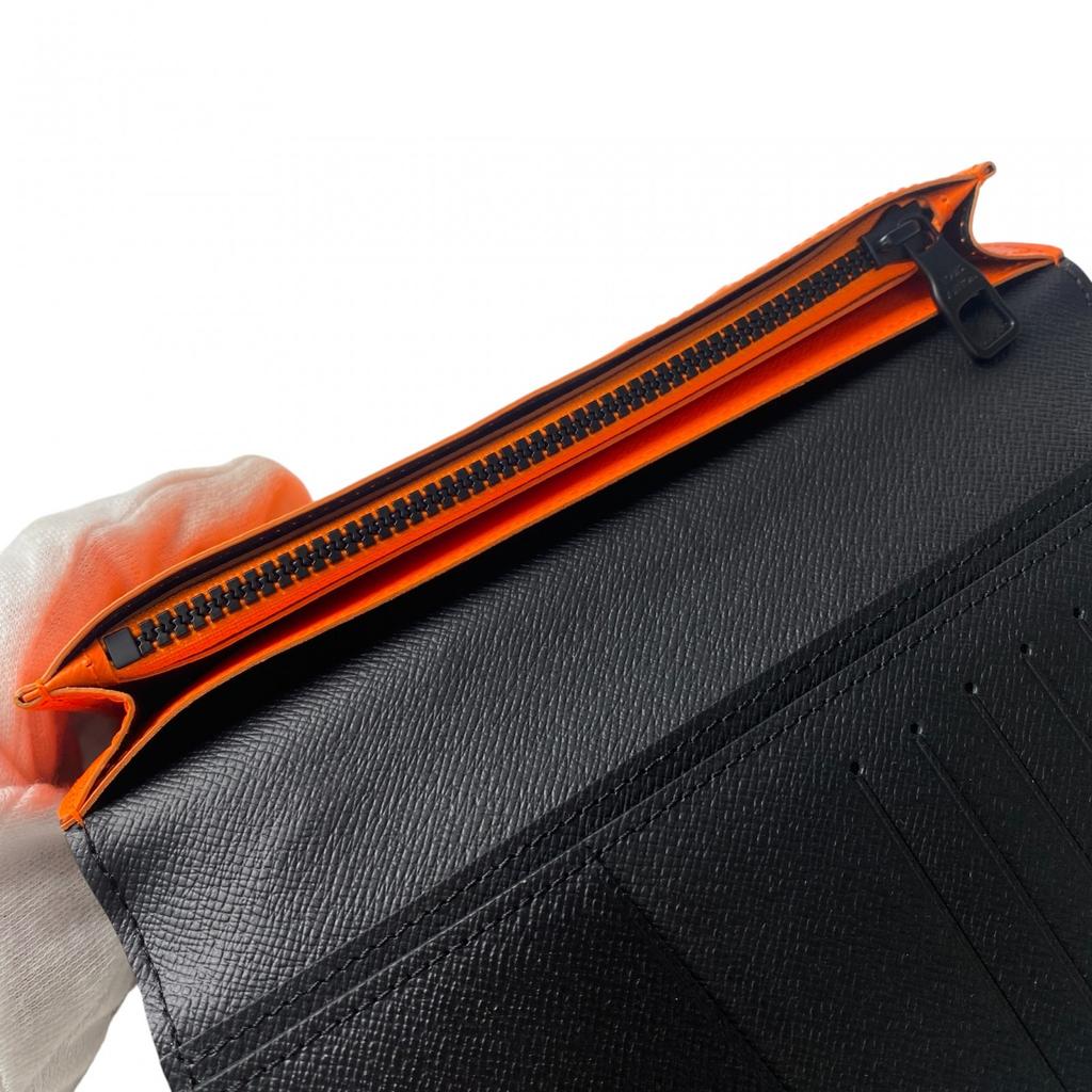 Used LOUIS VUITTONPurse Brown/Orange series PVC mens