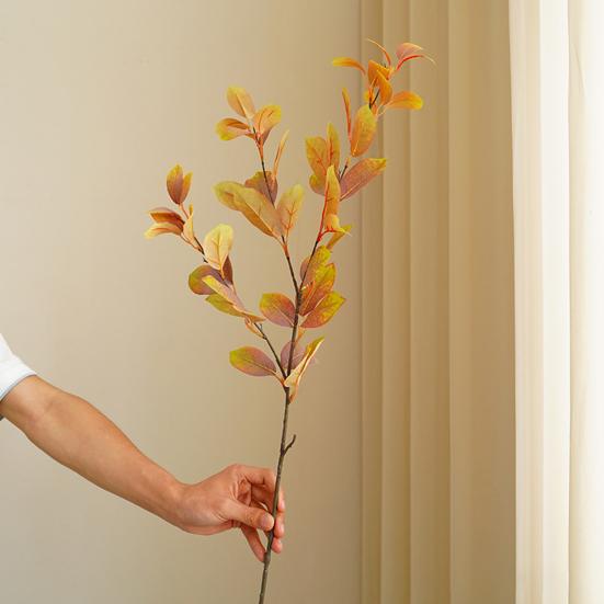 Декоративное искусственное растение без полива, не выцветает, цветочная композиция, имитация эвкалипта, реквизит для фотосъемки