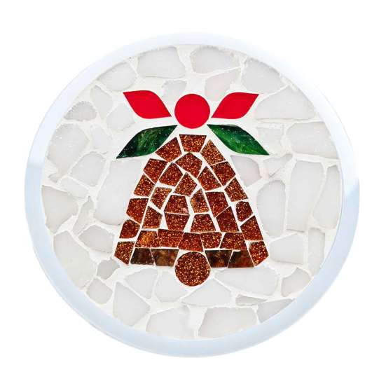 Unique Holiday Table Setting DIY Acrylic Coaster Making Kit, Christmas Theme Decorative Craft,Waterproof Mat Accessories Creative for And Parent-child
