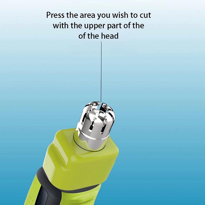 1/2/3/4/5/6/8/10 шт. сменная головка триммера для волос в носу для Philips, совместимая с одним лезвием QP2520 QP2630 QP6520, электрический триммер, лезвие для бритвы