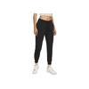 Nike Женские спортивные штаны Club Fleece с завышенной талией, черные DQ5192-010