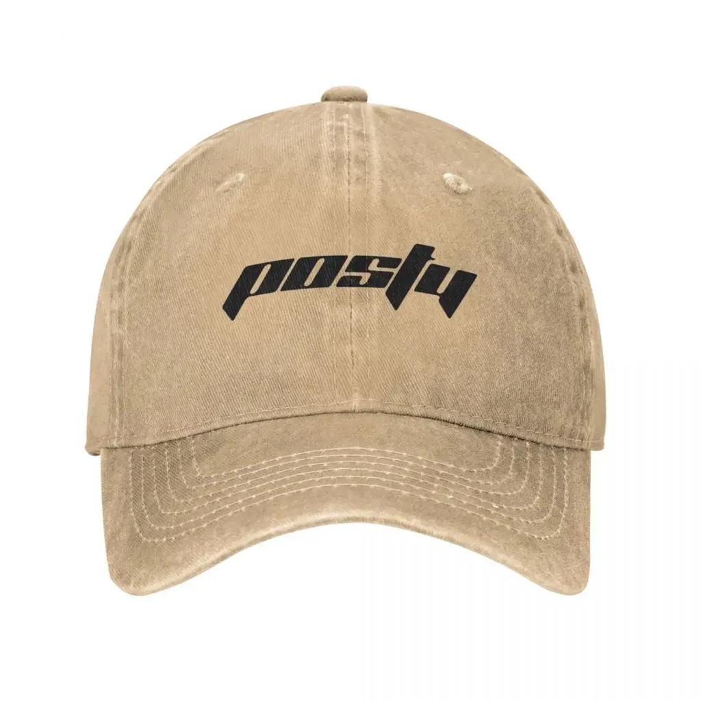 Black Posty Baseball Caps Fashion Denim Hats Outdoor Adjustable Casquette Sports Baseball Cowboy Hat for Unisex