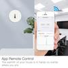 ZigBee Temperature Humidity Sensor with Alarm Function APP Control Indoor Temperature Humidity Monitor Smart