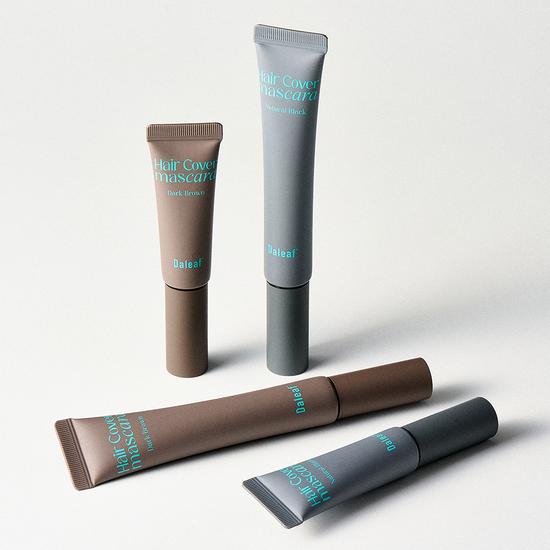 Daleaf Glam Hair Cover Mascara 16г Темно-коричневый Акция (+8 г туши для седых волос в подарок)
