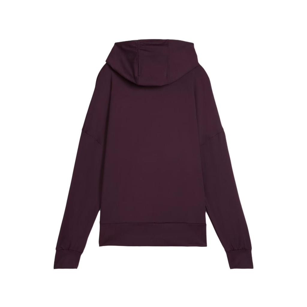 Puma Hoodie FW24 Cloudpsun Series Pullover Long Sleeve Sweatshirt Women Hoodies Midnight-Plum 525762-44