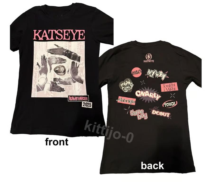 NEW Katseye Lollapalooza Exclusive reprint T-Shirt Unisex T-Shirt