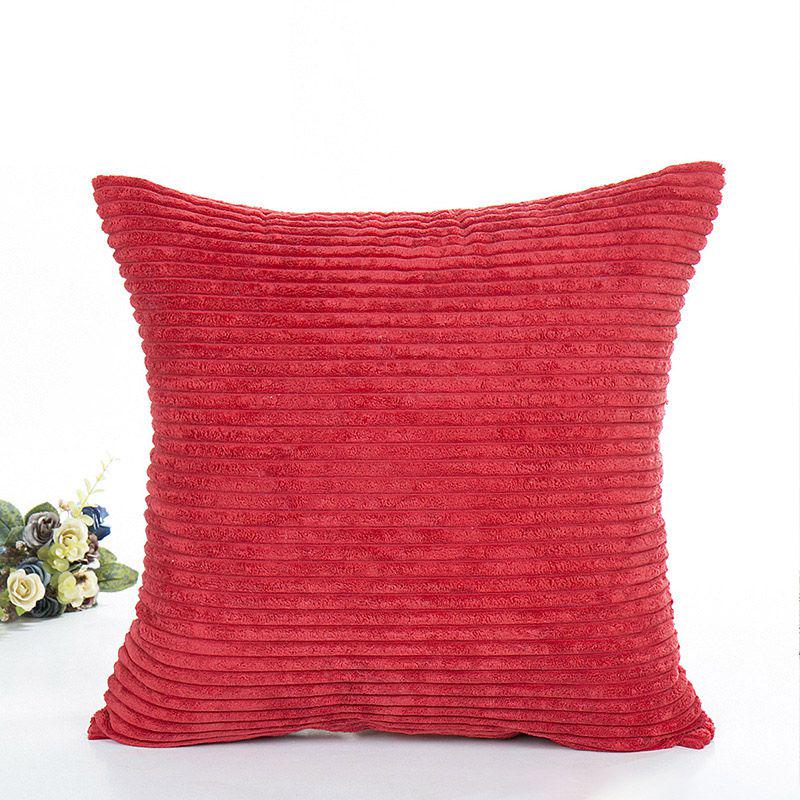 Cozy Supersoft Striped Corduroy Cushion Cover For Your Stylish Sofa