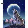 5D DIY алмазная живопись волк полная квадратная дрель рукоделие искусство Алмазная вышивка животное Ловец снов Алмазная мозаика украшение дома
