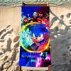 Игра S-Sonic Ёжик 4 Полотенце Пляжное Полотенце Дорожное Легкое Приятное для Кожи Для Бассейна Пляжа Кемпинга Круиза Лето