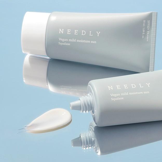 NEEDLY Веганский мягкий увлажняющий солнцезащитный крем SPF 50+ PA++++ 50 мл
