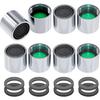 Pack of 8 Aerators M18 Aerators for Taps Internal Thread Aerator Water-Saving Aerator with 8 Seals, Kitchen and Bathroom Fittings