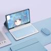 IPad Pro 11" (2018-2022 гг.) Bluetooth-клавиатура с подсветкой и защитный кожаный чехол с мышью