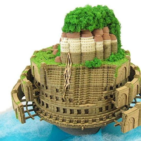 Sankei Studio Ghibli Series Laputa Castle In the Sky Laputa Castle Paper Craft Non-Scale MK07-33