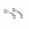 Cartilage Piercings Body Jewelry Seamless Lip Labret Ring Tragus Sexy Clicker Nose Hoop Ear Stud Hinged Titanium Steel Septum  Jewelry Accessory