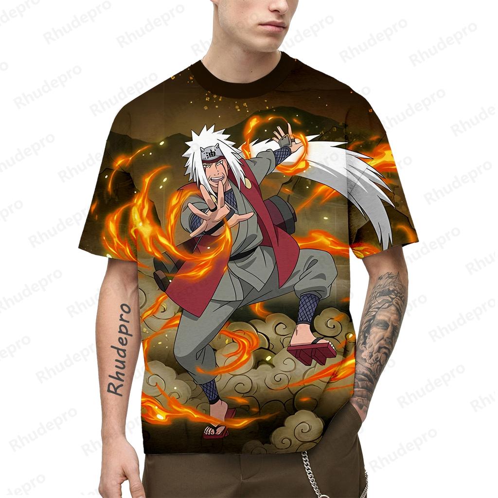 Uchi Haba T-shirt Short Sleeve Clothing Naruto High Quality Gift Fashion Y2k Clothes Trend Anime Shirts Streetwear