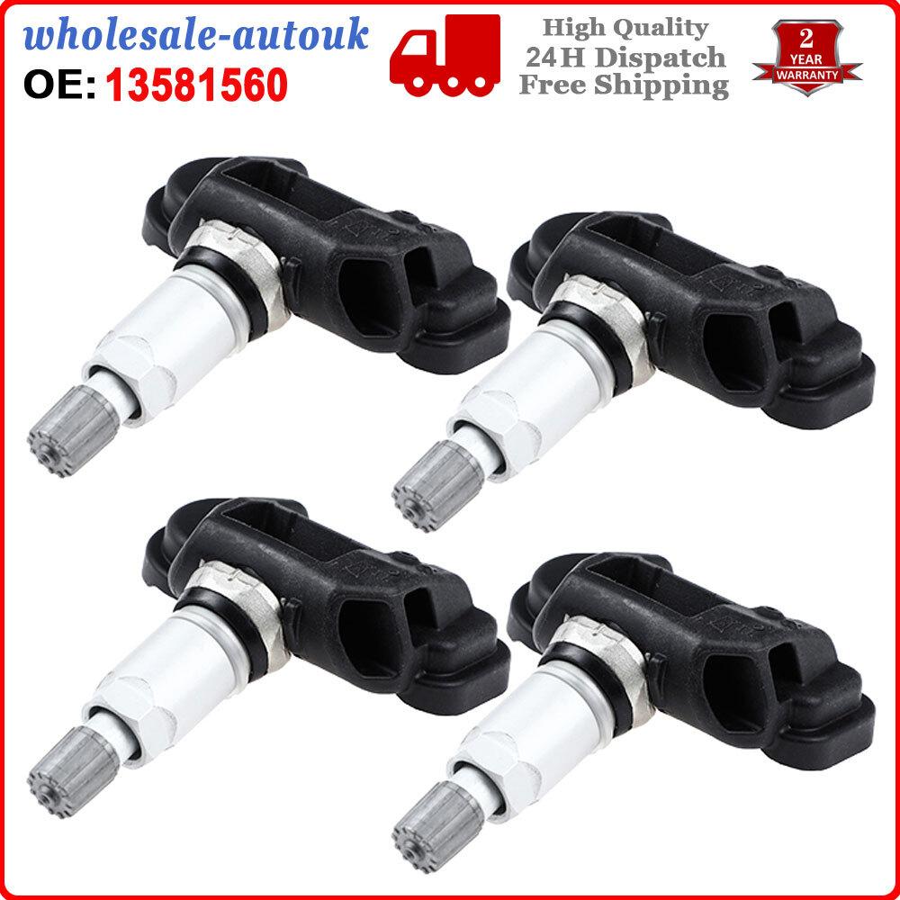 4PCS TPMS Tyre Pressure Sensor For Vauxhall Astra Corsa Zafira ignia 13581560