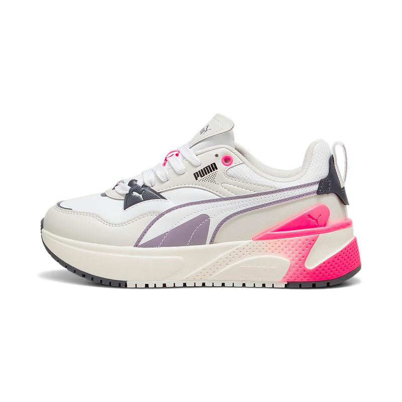 Puma R78 Disrupt Fashion Comfortable Durable Low Top Lifestyle Casual Shoes Women Sneaker White Pink 397675-07
