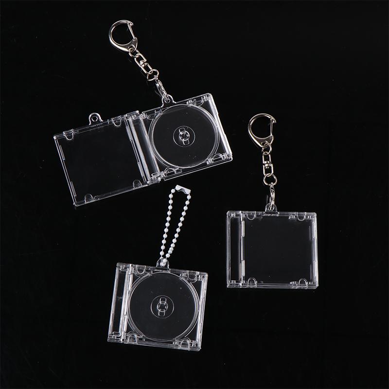 Периферийный памятный пустой альбом мини-футляр для компакт-дисков брелок в форме ключа для CD-плеера подвеска для рюкзака своими руками подвесное украшение