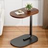 С-образный Приставной Столик Гостиная Спальня Уголок Офиса Металлический Каркас Кофейный Столик Прикроватная Тумбочка Современный Овальный Боковой Столик для Дивана Кушетки Маленькое Пространство