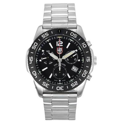 Pacific Diver Chronograph из нержавеющей стали с черным циферблатом, кварцевые часы XS.3142 200M для мужчин