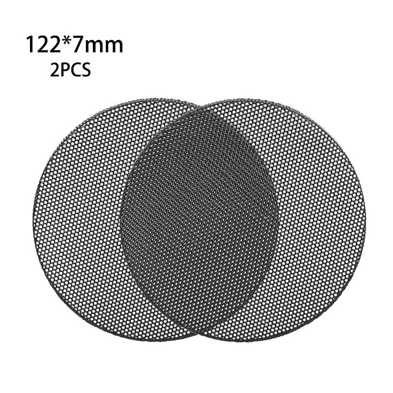 Для 1 "/2"/2,5"/3"/3,5"/4"/5"/6"/8" дюймов сетка для преобразования динамиков, декоративная круглая металлическая решетка для автомобиля, защита