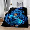 Ronaldo's Dynamic Pose Blanket Soft Warm Cozy Great for Livingroom Bed Seaside for All Occasions Modern Style Ideal Gift For Birthday Valentine'S Day