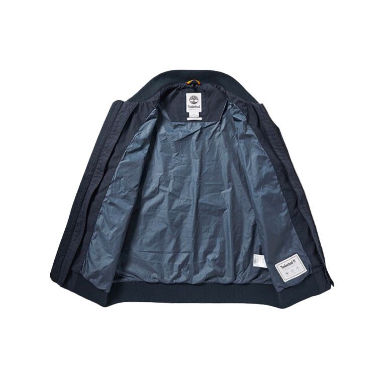 Timberland Водонепроницаемая стеганая куртка-пилот «три в одном», мужские куртки синего цвета A2CM7-433