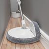 Lazy Rotating Flat Mop Hands-Free Cleaning Mop Adjustable Rod Dust Dirt Removal Mop Floor Cleaning Tool