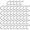 Professional Fish Hooks Set Tackle 50pcs Curve Shank