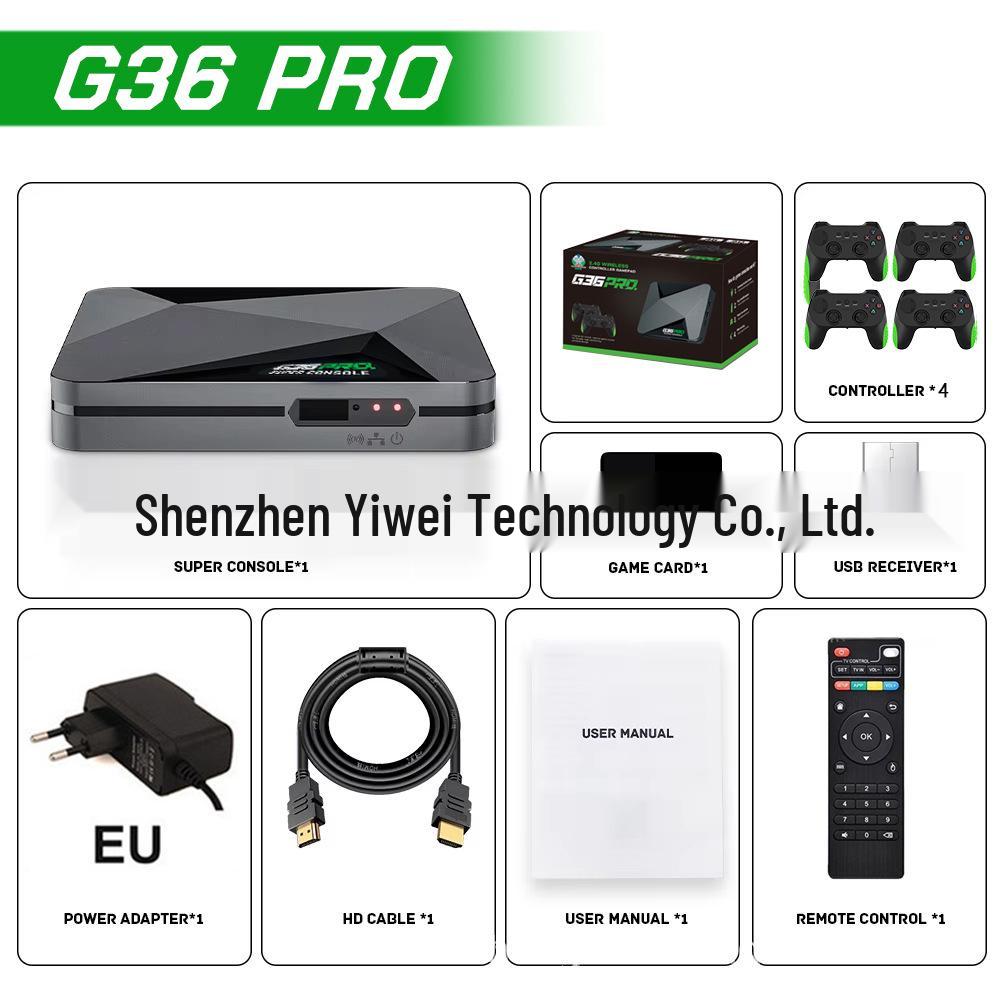 GameBox G36 Pro: Игровая консоль для ТВ с двойной системой