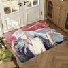 Коврик для пола Kamisama Kiss Мягкий Утолщенный Впитывающий Нескользящий Коврик для двери в спальню гостиную Домашний Декор Фланелевые Ковры
