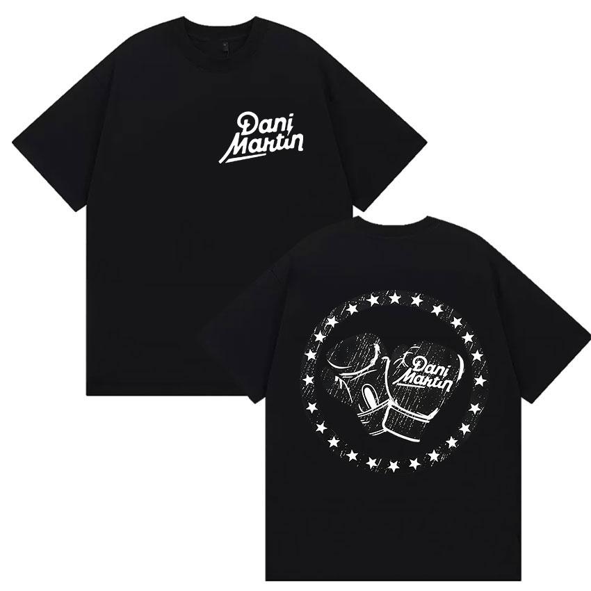 Rock Band Dani Martin Album 2026 Merch T Shirt Unisexs Pop Music Fashion Clothing Tshirts Hip Hop Short Sleeve Tshirt Streetwear