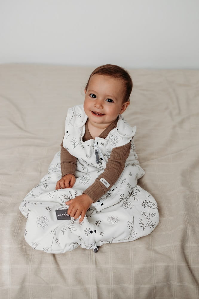 Спальный мешок Grow Up Винтажные животные Небесно-голубой