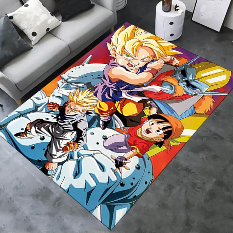 2025 Новый ковер DRAGON BALL для гостиной, спальни, дома, украшение дивана, нескользящий коврик для игр детей 34