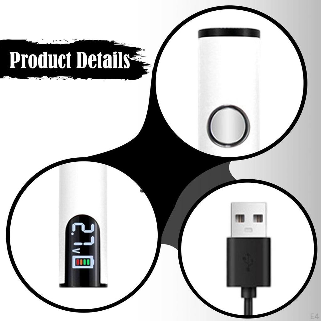 Набор паяльника Аккумулятор Ручка 650 мАч Резьба 510 Портативный Беспроводной USB для ремонта