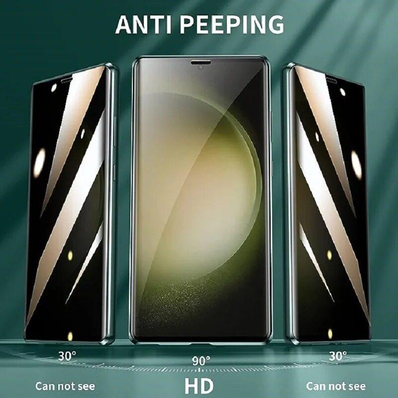 Магнитный адсорбционный чехол Anti-Peep Privacy Case для Huawei Honor Magic 6 Pro 7 Magic5 с защитой объектива камеры