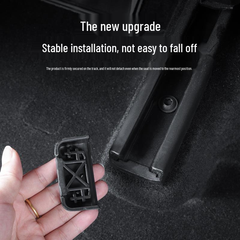 Tesla Model 3/Y Seat Rail Anti-Kick Plug & Model Y Roller Anti-Collision Covers