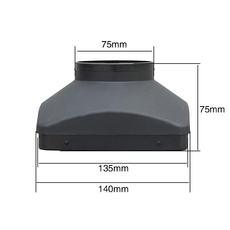 42/60/75/90mm 2KW / 5KW Car Air Outlet Vent Cover For Air Diesel Parking Heater Parts Webasto Heater Truck Bus Caravan